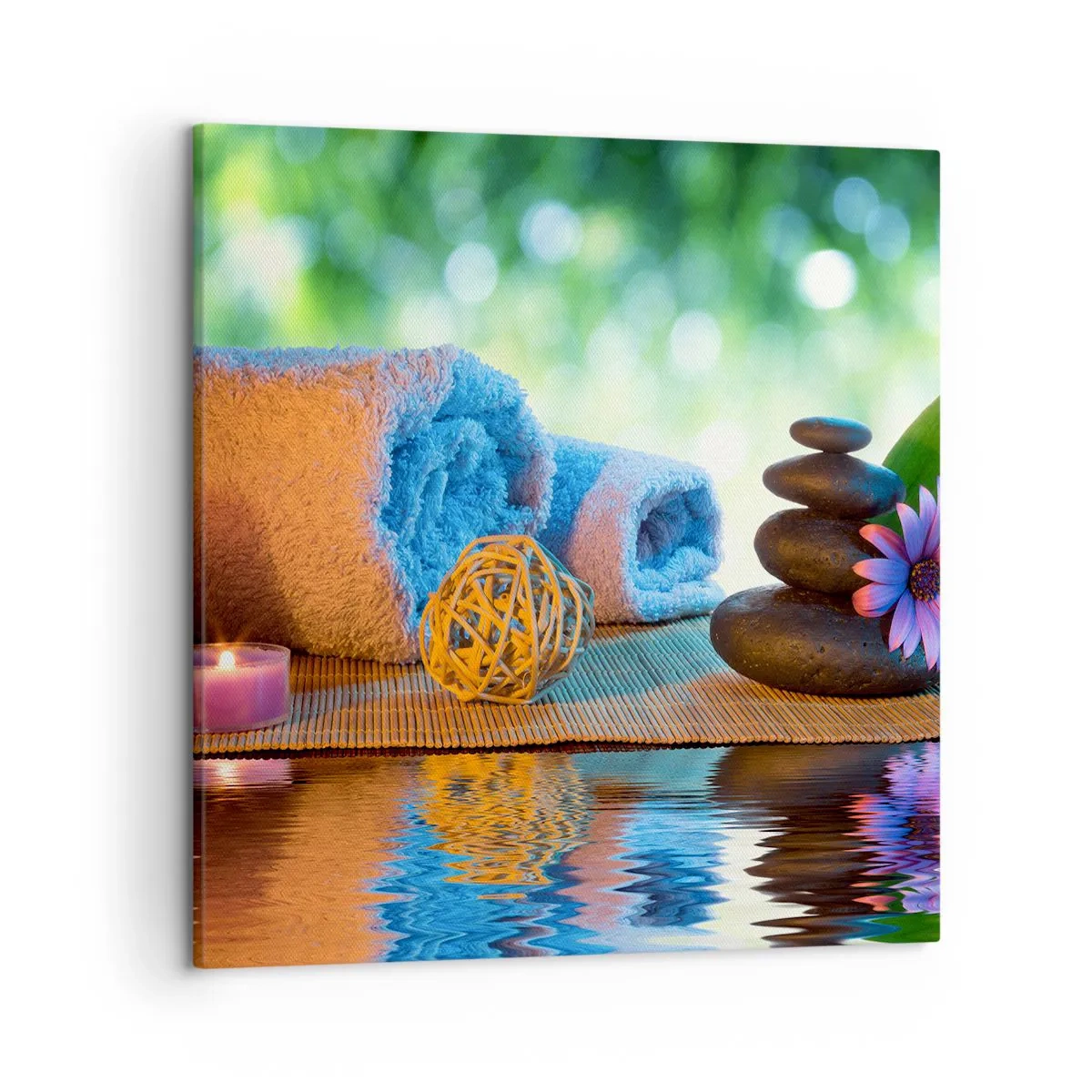 Canvas picture - Time for the Body - 50x50 cm