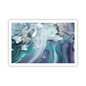 Poster - Currents of Blue - 91x61 cm