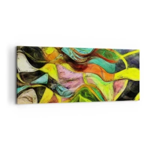 Canvas picture - Movement Is Life - 100x40 cm