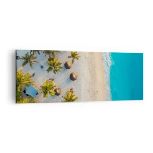 Canvas picture - Welcome to Paradise - 140x50 cm