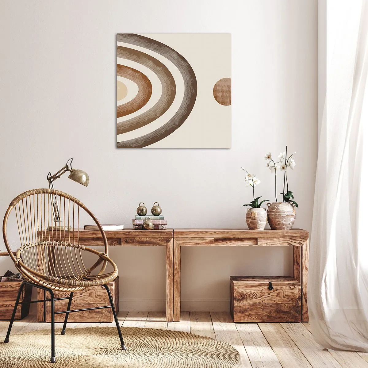 Canvas picture - In a Distant Galaxy - 60x60 cm