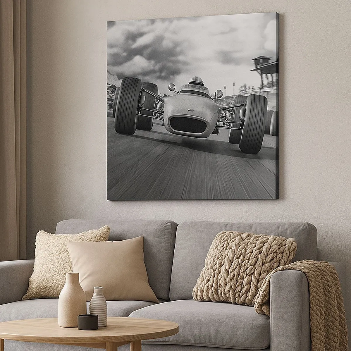 Canvas picture - There is Power! - 30x30 cm