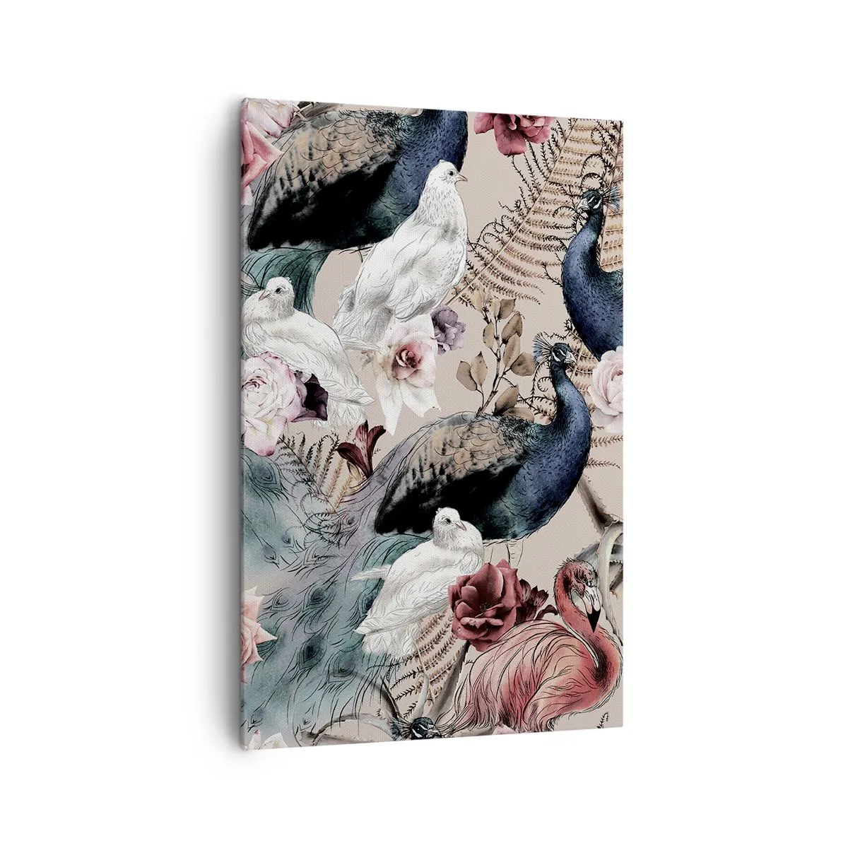 Canvas picture - In Palace Garden - 80x120 cm