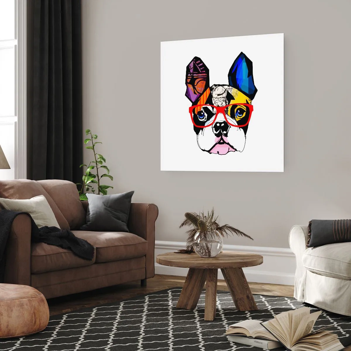 Poster - Intellectual - 60x60 cm