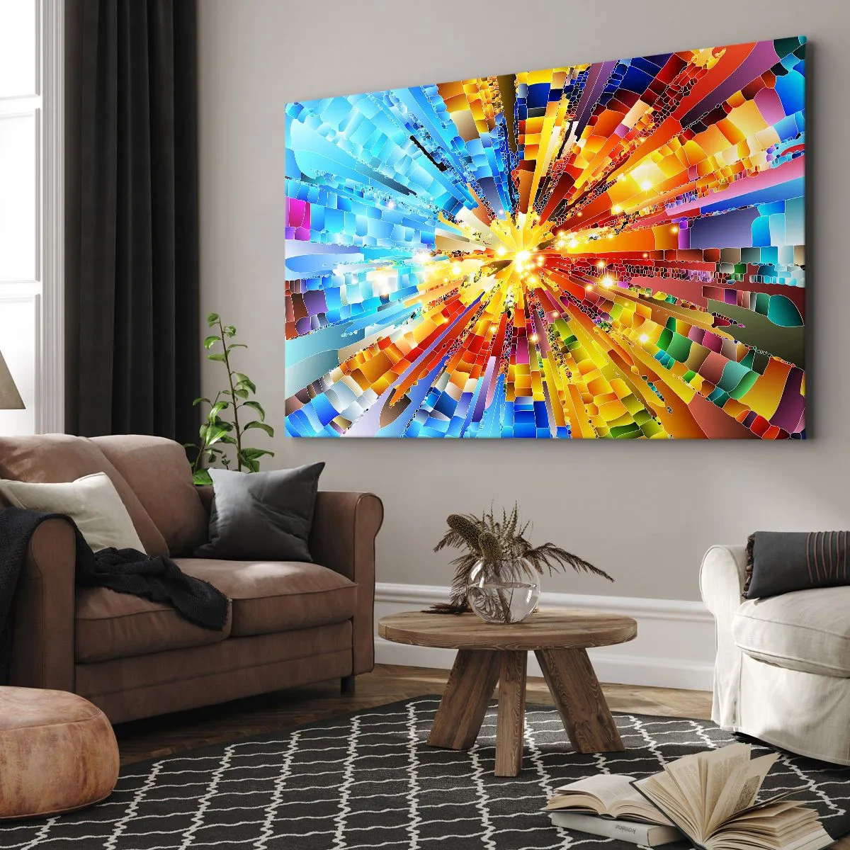 Canvas picture - In Medias Res - 100x70 cm