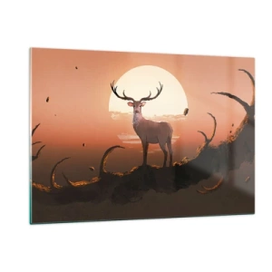 Glass picture - This Night Is Like No Other - 120x80 cm