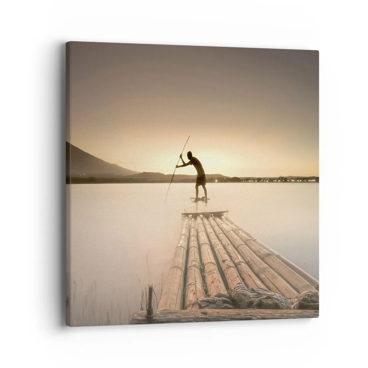 Canvas picture - Before Rest - 40x40 cm