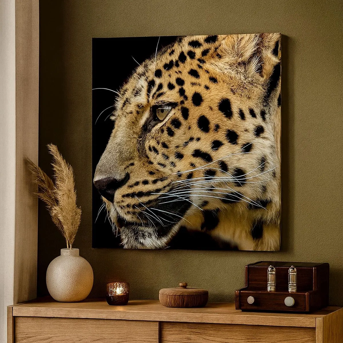 Canvas picture - Calm, Focused, Ready - 30x30 cm