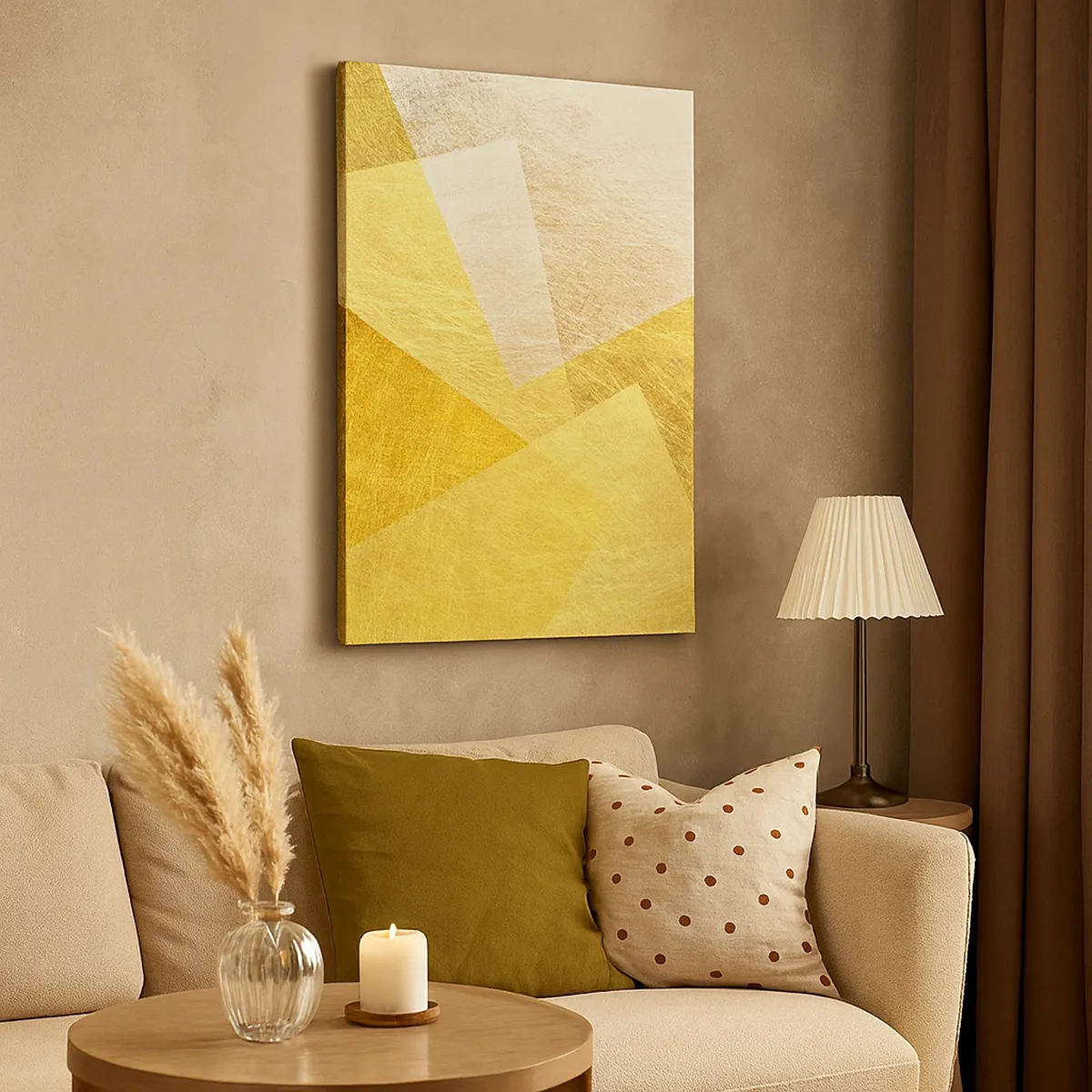 Canvas picture - Weather of Geometry - 50x70 cm