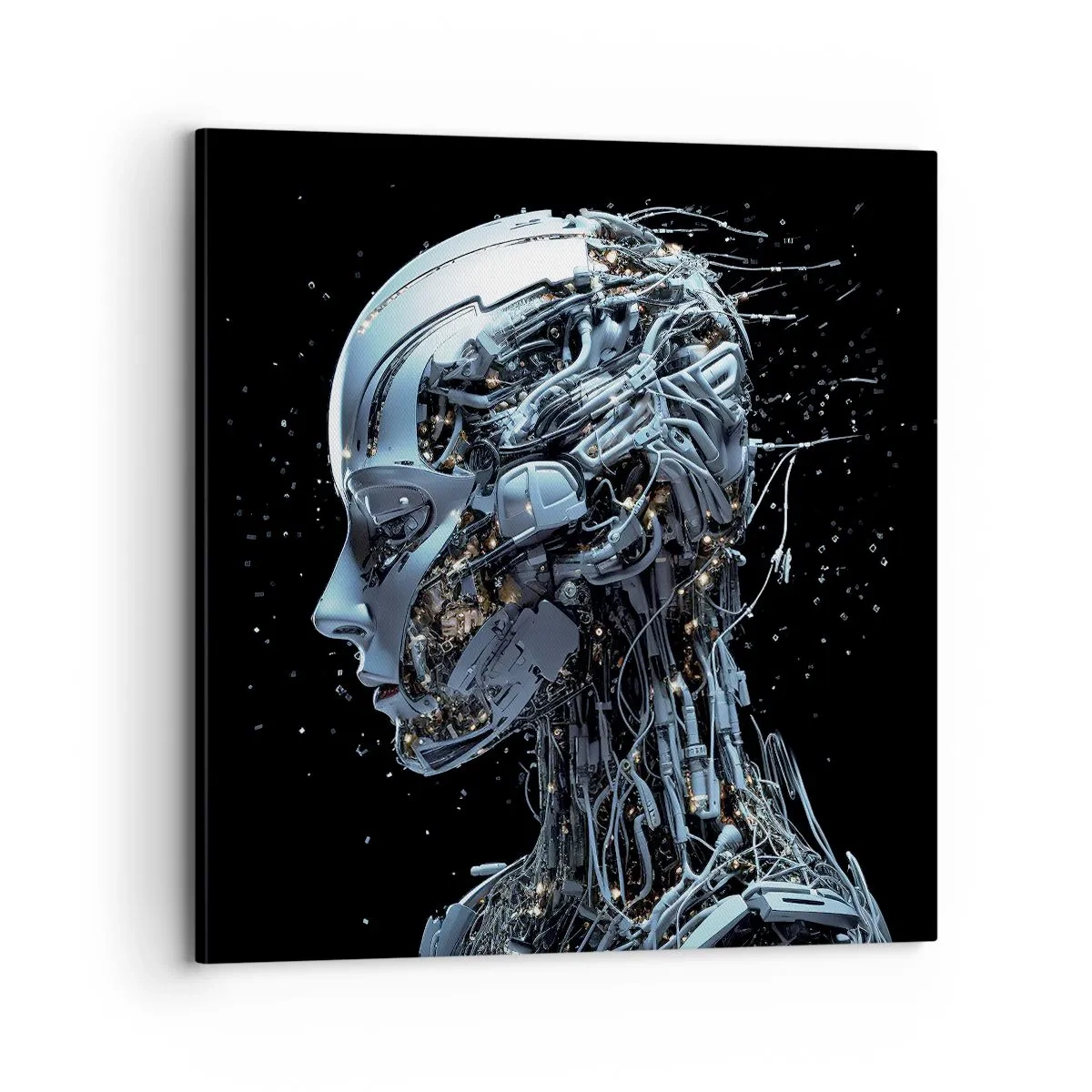 Canvas picture - Technology Is a Woman - 70x70 cm