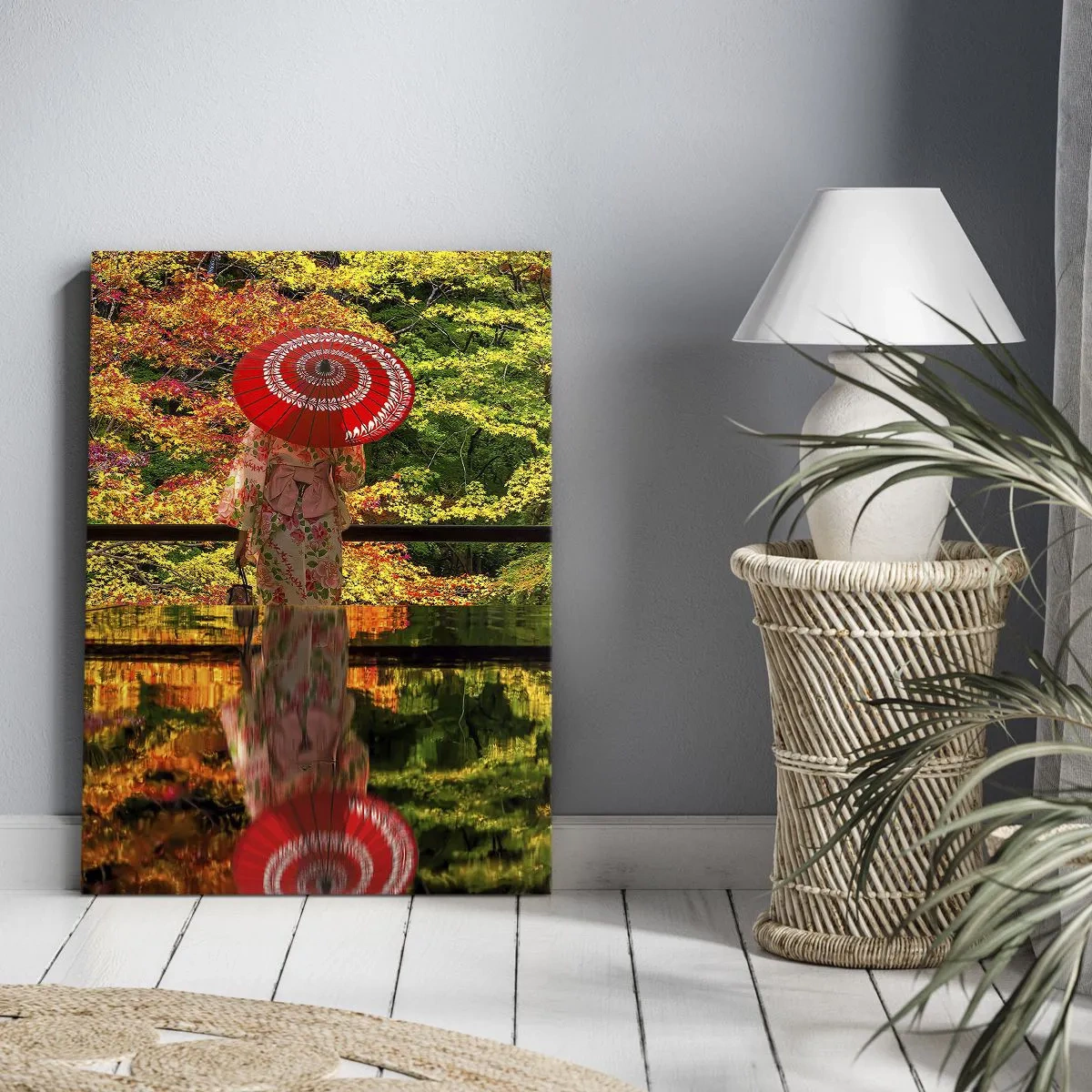 Canvas picture - In a Temple of Nature - 80x120 cm