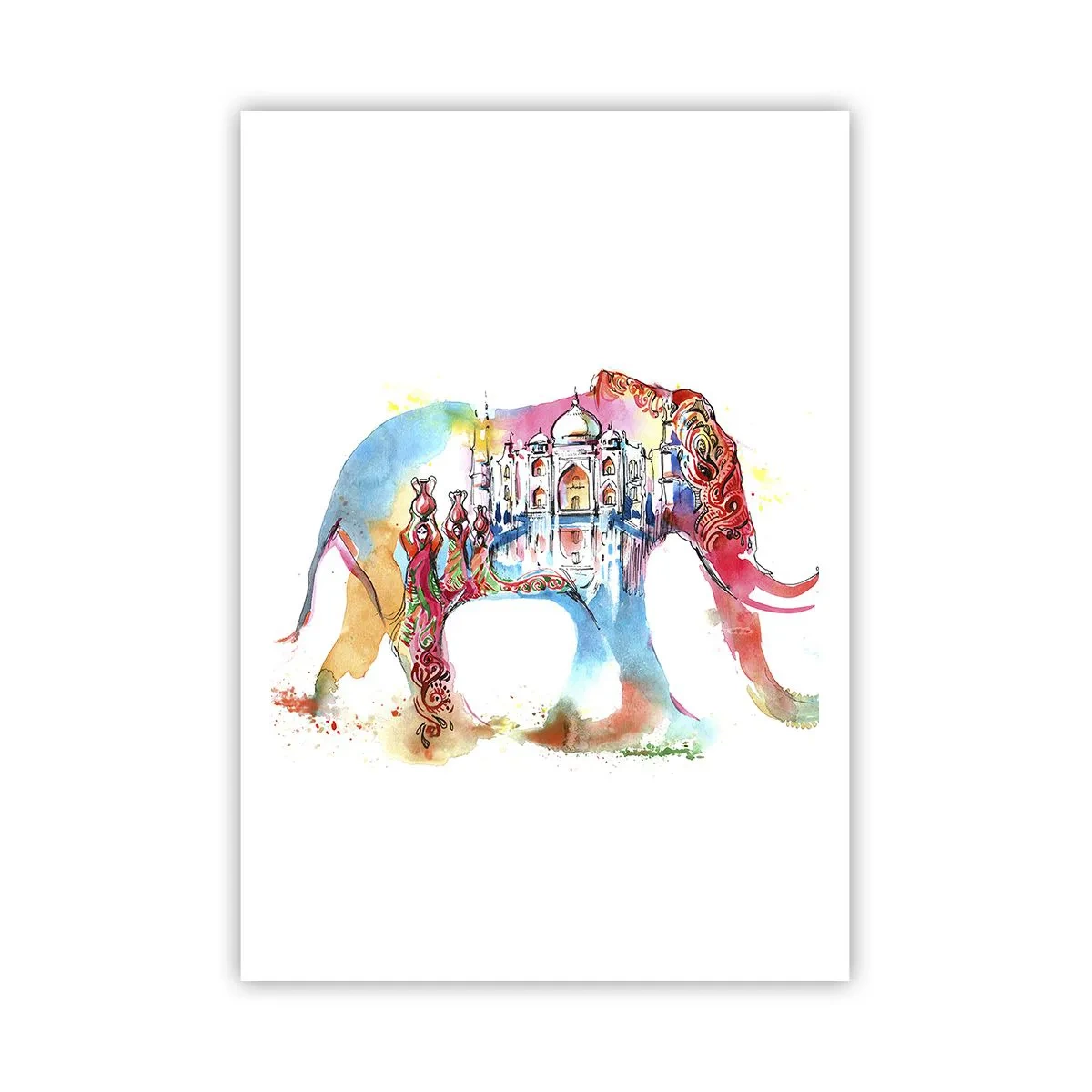 Poster - India - Atmosphere of Love - 70x100 cm