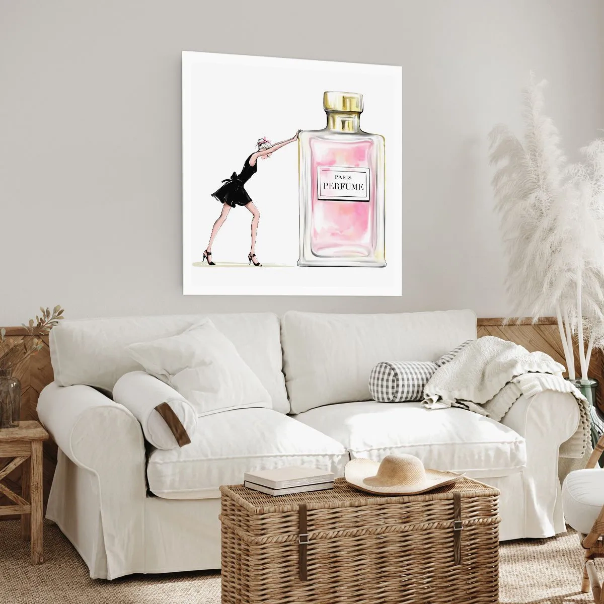 Poster - The Essence of Womanhood - 60x60 cm