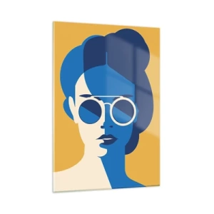 Glass picture - Holiday Look - 50x70 cm