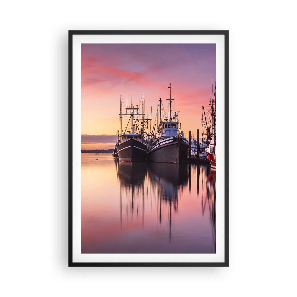 Poster in black frame - Before Dawn - 61x91 cm