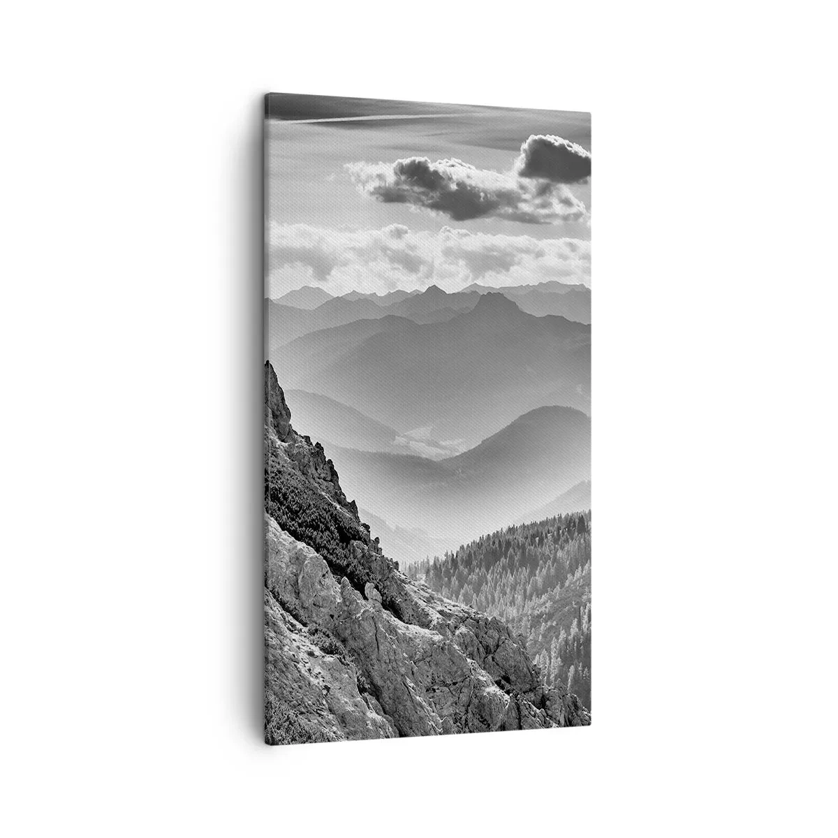 Canvas picture - All the Way to the Horizon - 45x80 cm