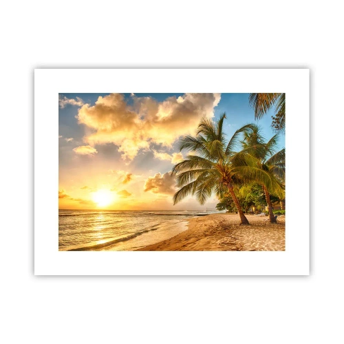Poster - Eternal Summer, Always Holidays - 40x30 cm