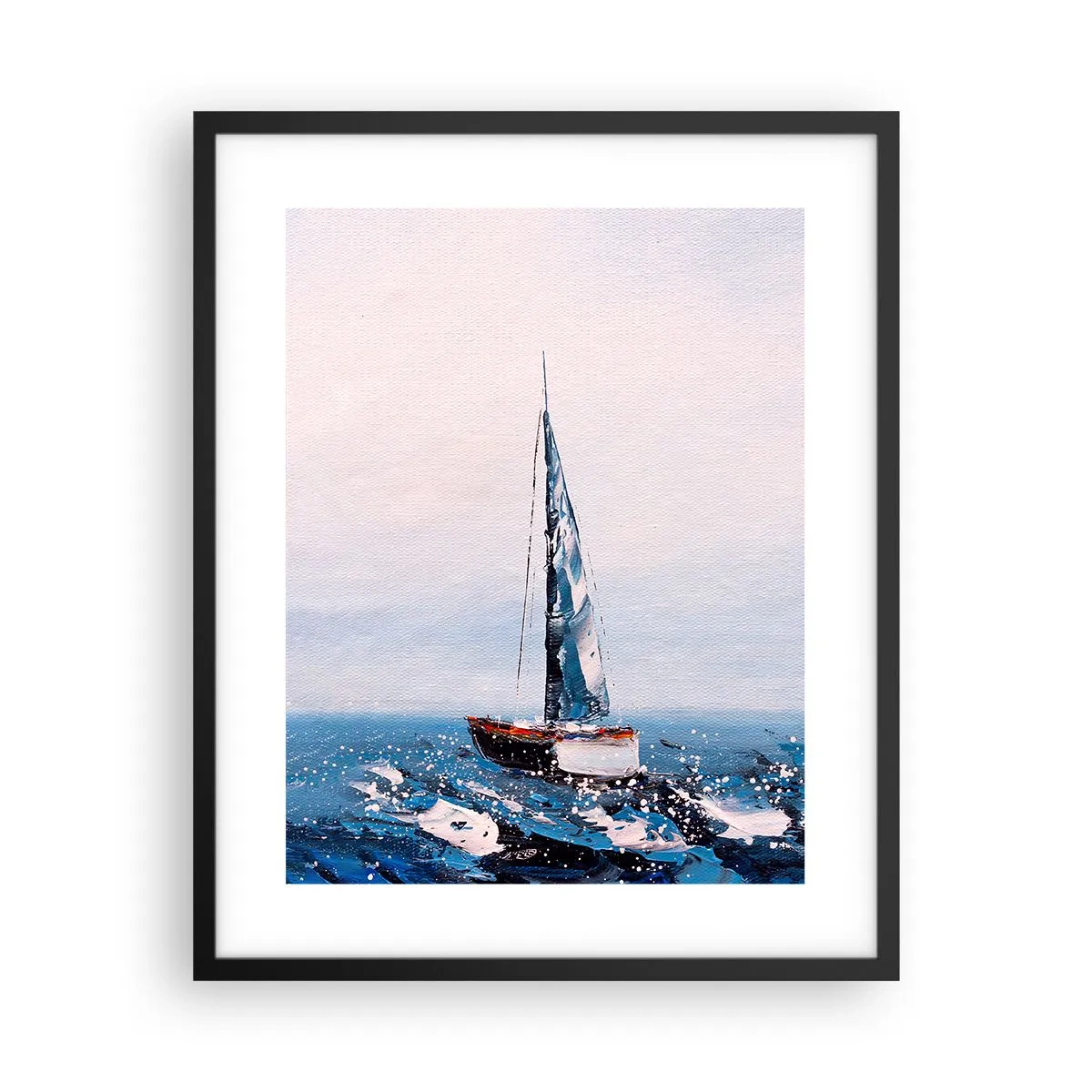 Poster in black frame - Brotherhood of Wind - 40x50 cm