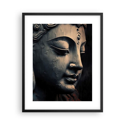 Poster in black frame - In Harmony with the World - 40x50 cm