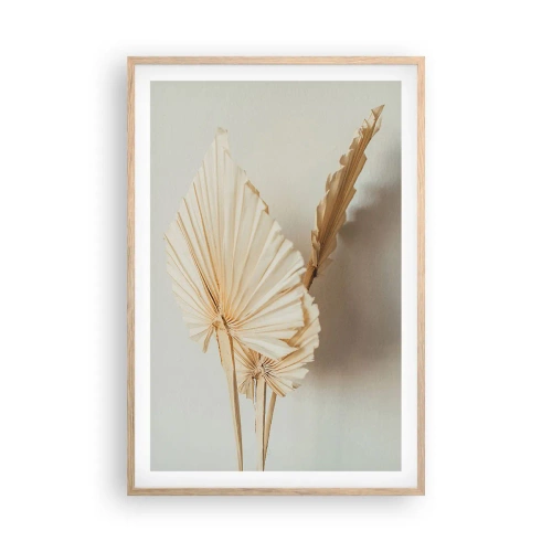 Poster in light oak frame - When It Needs Calming Down - 61x91 cm