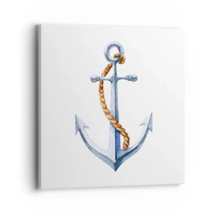 Canvas picture - Ahoy Adventure! - 40x40 cm