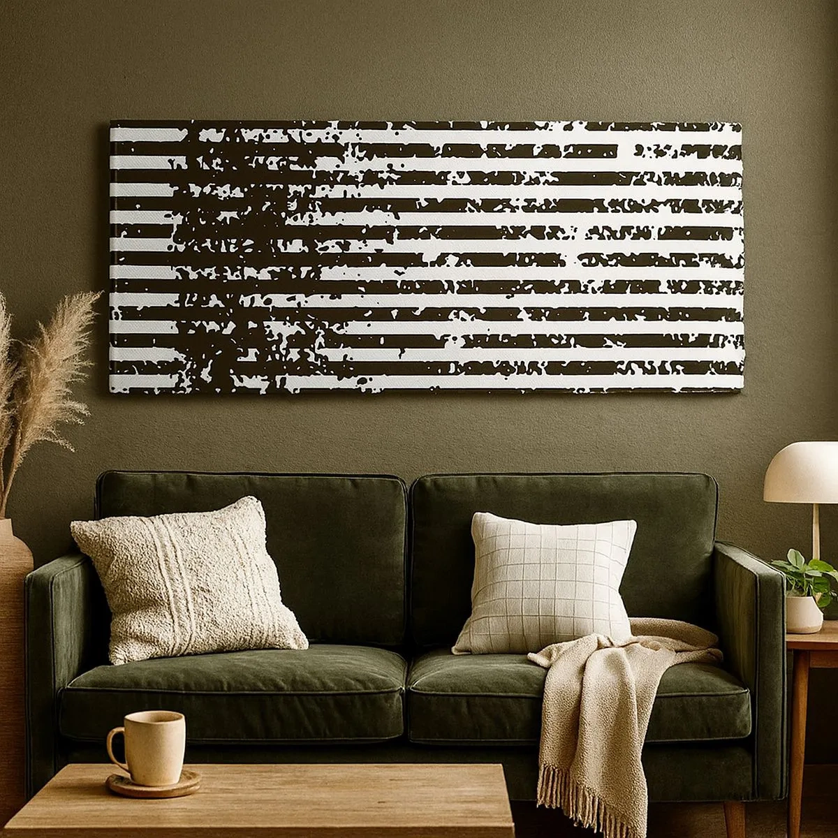 Canvas picture - Rhythm and Noise - 100x40 cm