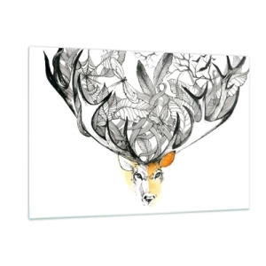 Glass picture - Cornucopia - 120x80 cm