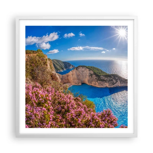 Poster in white frmae - My Big Greek Wedding - 60x60 cm