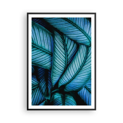 Poster in black frame - Lifelines - 70x100 cm