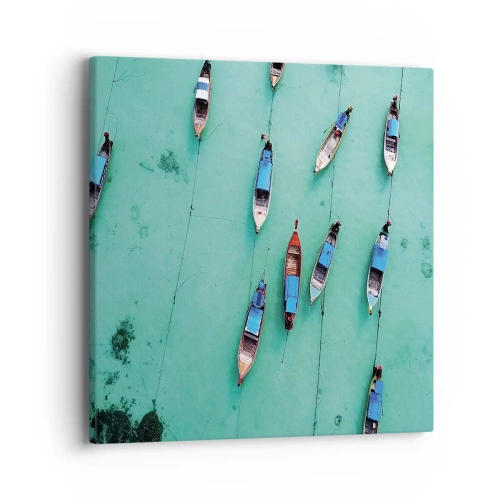 Canvas picture - In Joyful Expectation - 40x40 cm