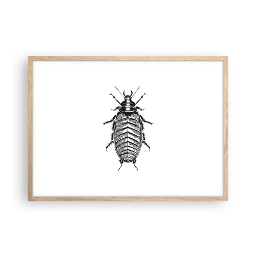 Poster in light oak frame - What a Specimen - 70x50 cm