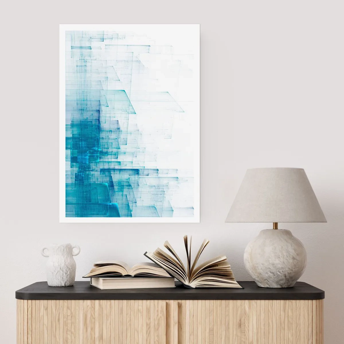 Poster - And There Was Space - 40x50 cm