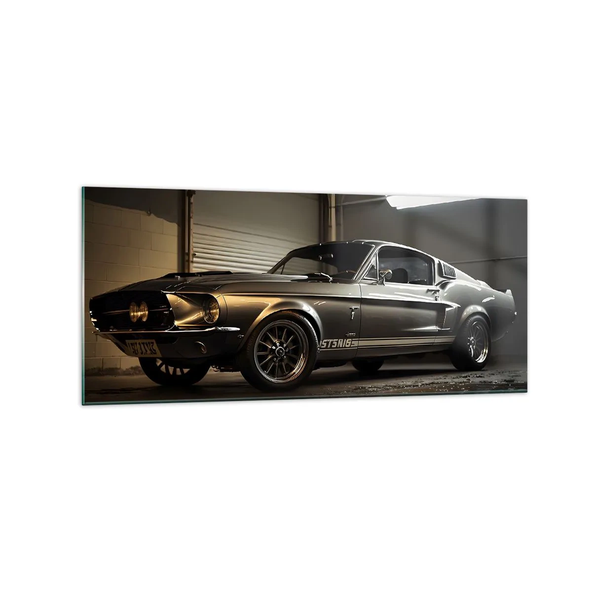 Glass picture - Back to the Future - 120x50 cm