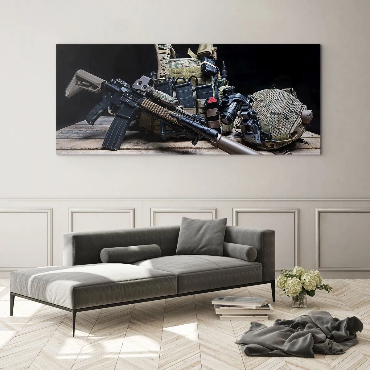Glass picture - At Ease - 120x50 cm