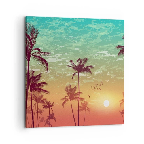 Canvas picture - Tropical Climate - 60x60 cm