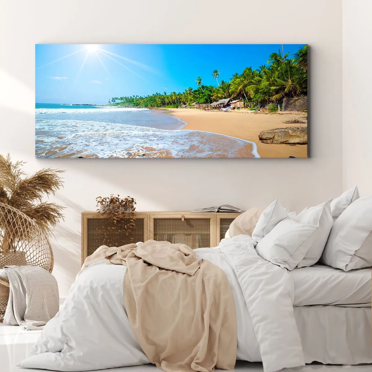 Canvas picture - Exotic Place for You - 100x40 cm