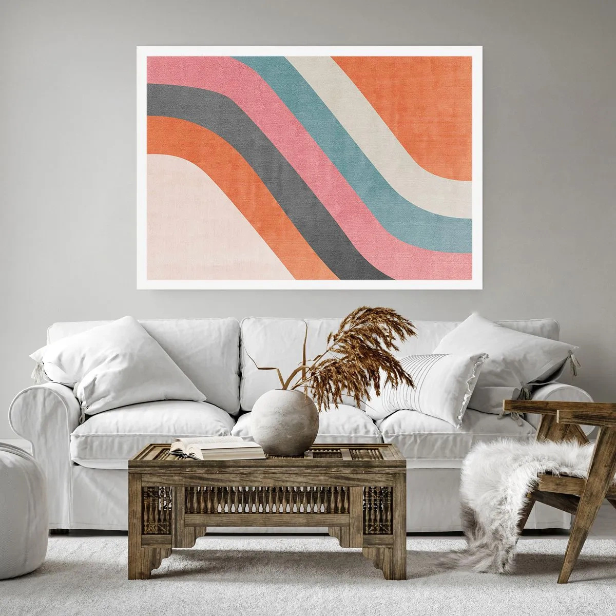 Poster - Diagonal Composition - Movement - 91x61 cm