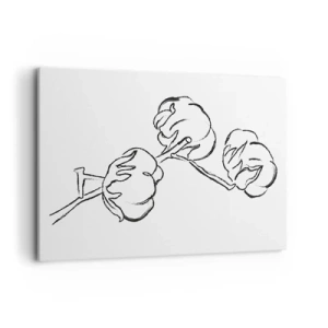 Canvas picture - Cotton Fluff - 100x70 cm