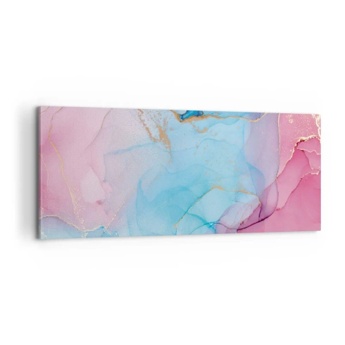 Canvas picture - Encounter and Permeation - 100x40 cm