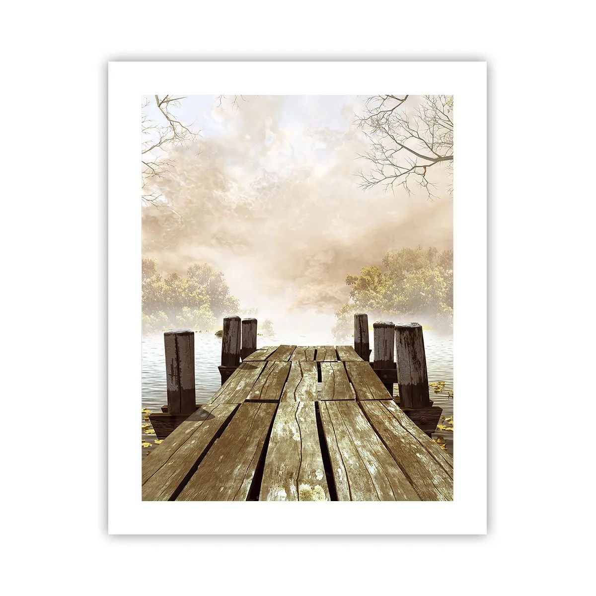 Poster - Gentle Sadness of Autumn - 40x50 cm