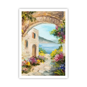 Poster - Charm of a Sea Province - 70x100 cm