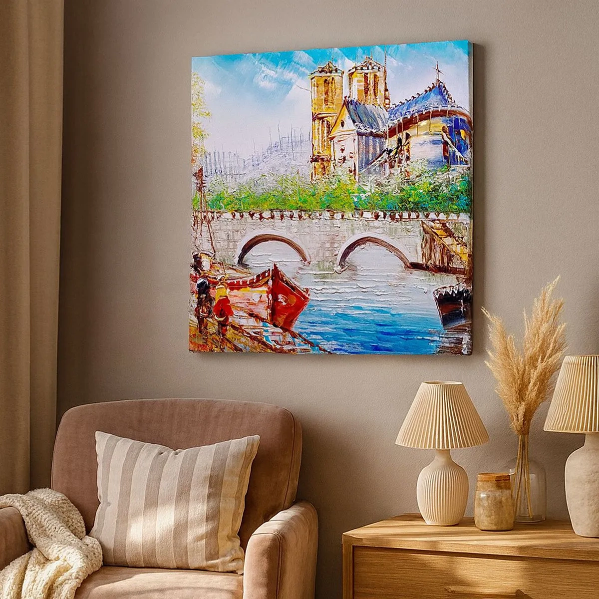 Canvas picture - Their Time Never Passes - 30x30 cm