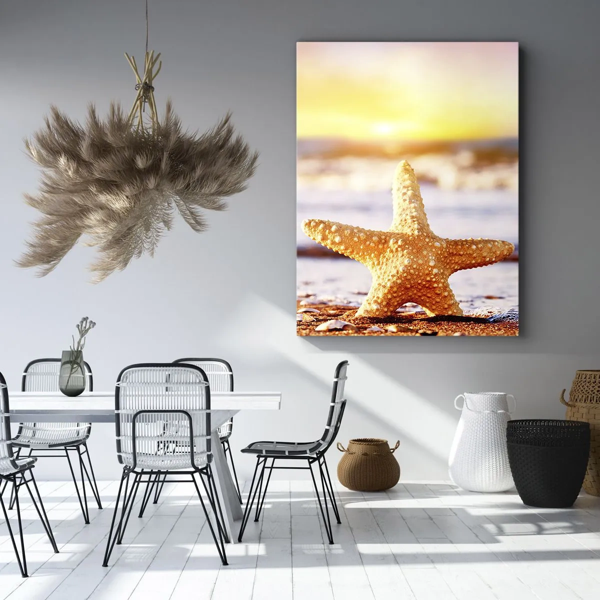 Canvas picture - Sea Kiss - 80x120 cm