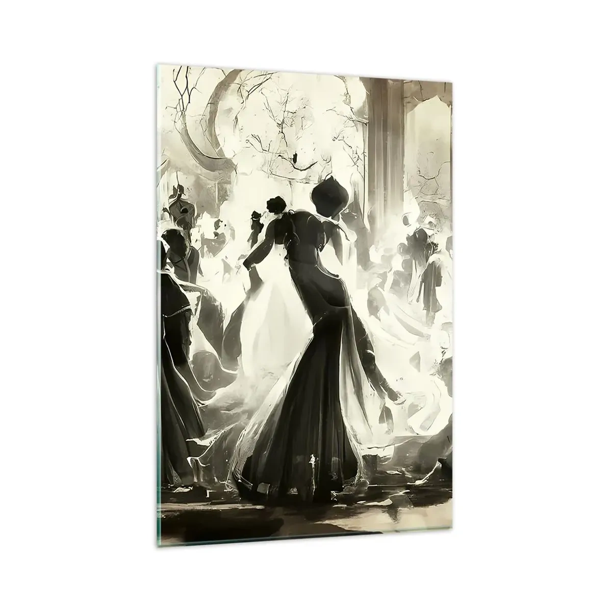 Glass picture - Big Masquerade - 80x120 cm