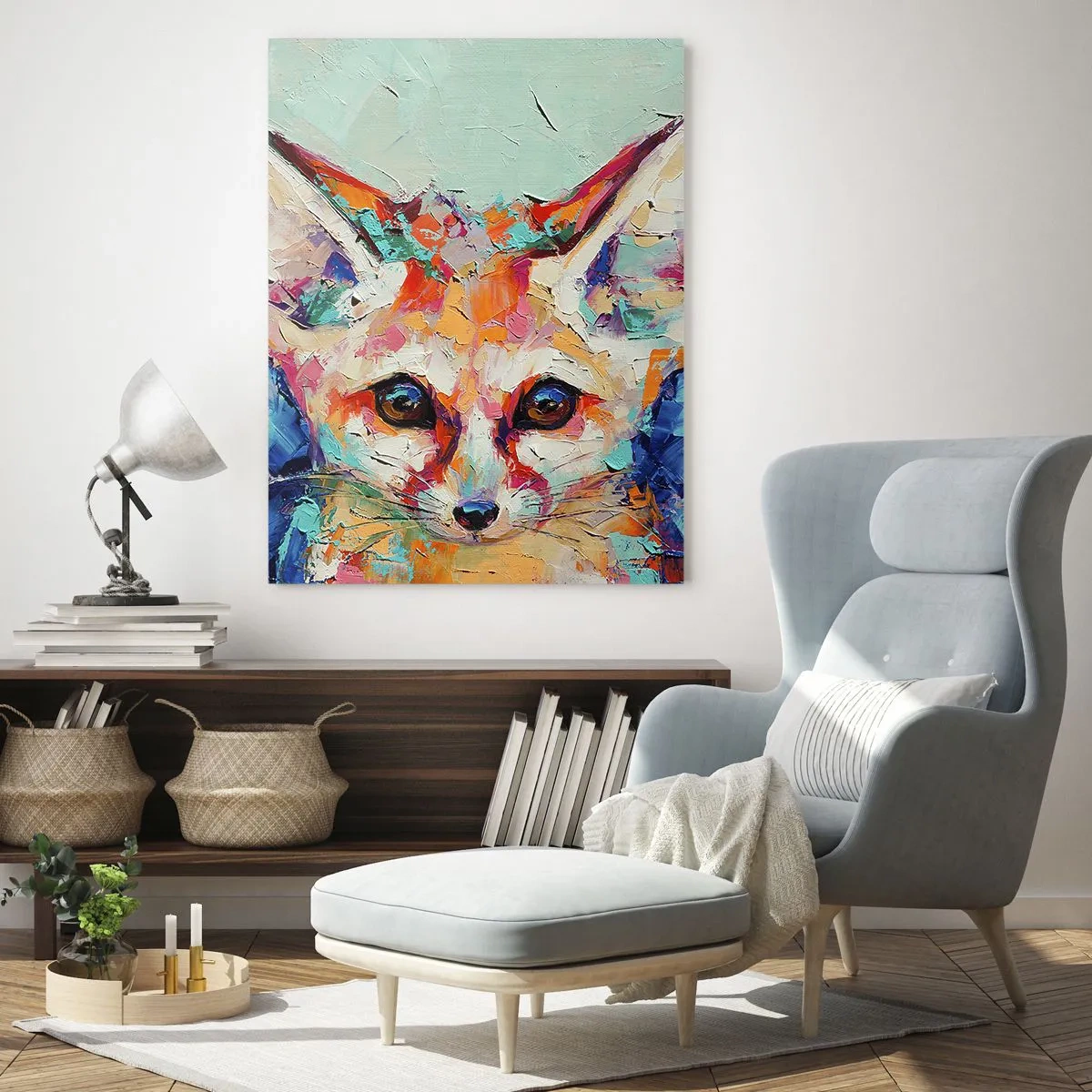 Glass picture - Are You Ready for Me? - 50x70 cm