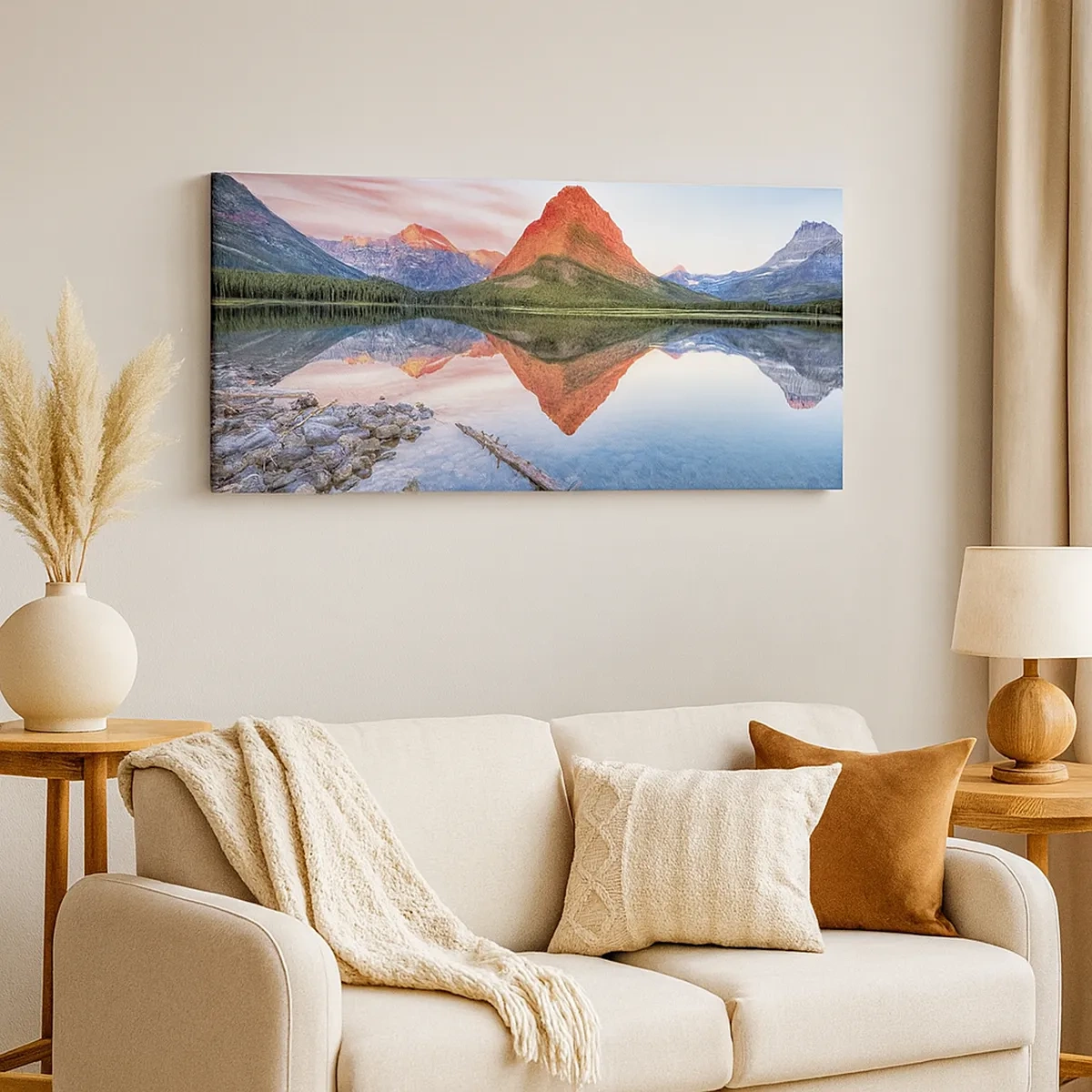 Canvas picture - Heat and Cold - 30x30 cm