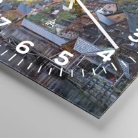 Clock face with numbers