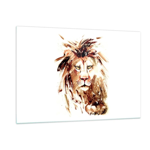 Glass picture - Strength and Dignity - 120x80 cm