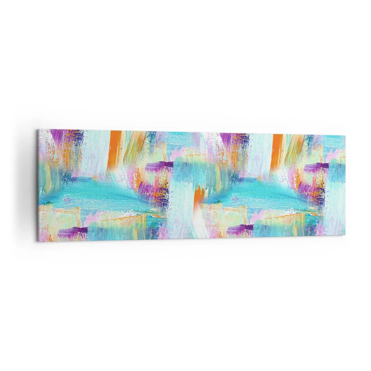 Canvas picture - Cheerfully Interwoven - 160x50 cm