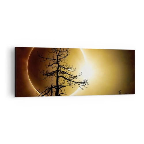Canvas picture - Total Eclipse - 140x50 cm